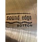 Used Paiste 15in 2002 Sound Edge Hi Hat Bottom Cymbal