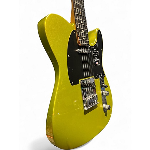 Used 2024 Fender American Ultra II Telecaster Liquid Gold Solid Body Electric Guitar