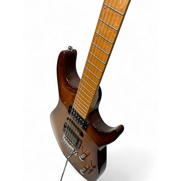 Used Godin FREEWAY CLASSIC Brown Sunburst Solid Body Electric Guitar