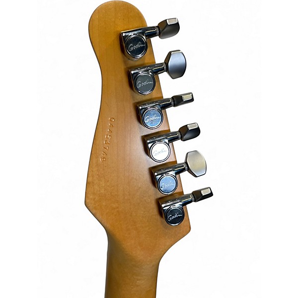 Used Godin FREEWAY CLASSIC Brown Sunburst Solid Body Electric Guitar