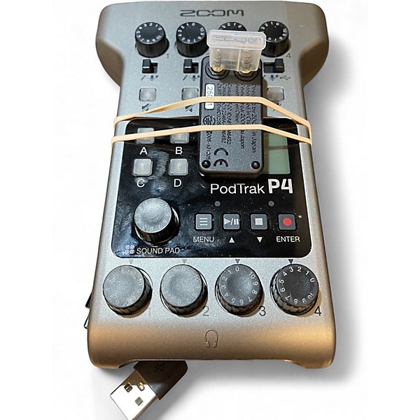 Used Zoom Podtrak P4 MultiTrack Recorder
