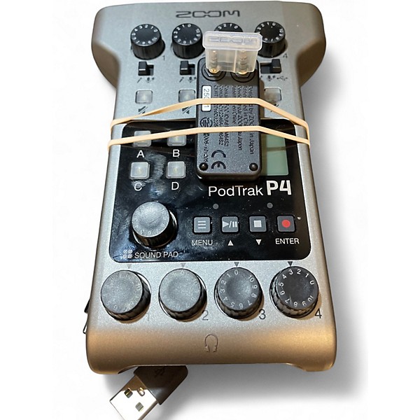 Used Zoom Podtrak P4 MultiTrack Recorder