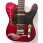 Used Fender MUSTANG TELECASTER Candy Apple Red Solid Body Electric Guitar
