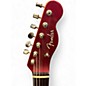 Used Fender MUSTANG TELECASTER Candy Apple Red Solid Body Electric Guitar