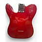 Used Fender MUSTANG TELECASTER Candy Apple Red Solid Body Electric Guitar