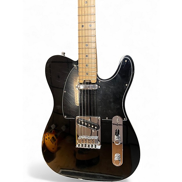Used 2019 Fender American Elite Telecaster Black Solid Body Electric Guitar