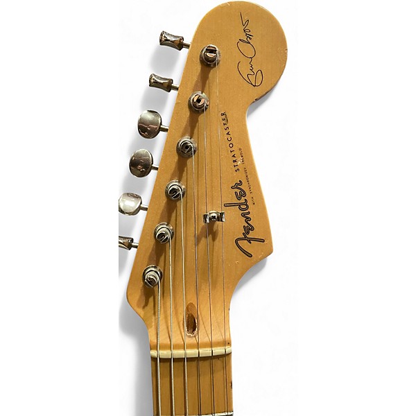 Used 2000 Fender Artist Series Eric Clapton Stratocaster Torino Red Solid Body Electric Guitar