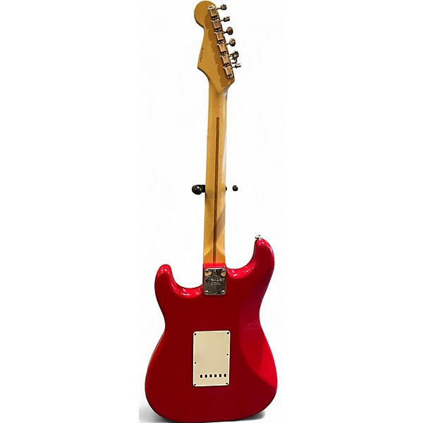 Used 2000 Fender Artist Series Eric Clapton Stratocaster Torino Red Solid Body Electric Guitar