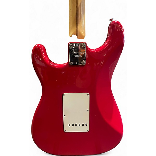 Used 2000 Fender Artist Series Eric Clapton Stratocaster Torino Red Solid Body Electric Guitar