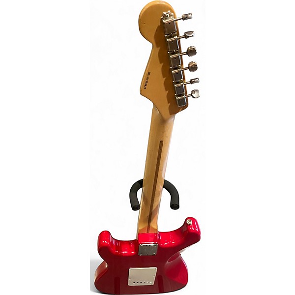 Used 2000 Fender Artist Series Eric Clapton Stratocaster Torino Red Solid Body Electric Guitar