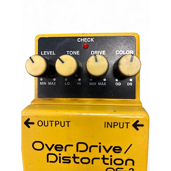 Used 2020s BOSS OS2 Overdrive Distortion Effect Pedal
