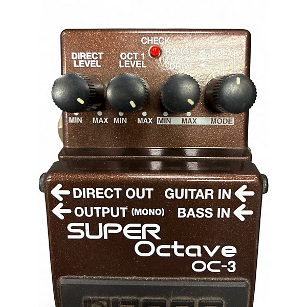 Used 2020s BOSS OC3 Super Octave Effect Pedal