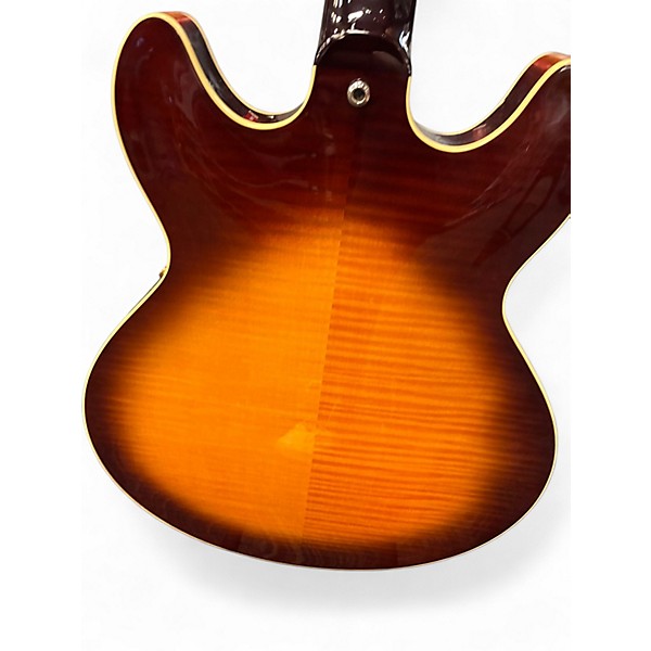 Used Yamaha SA2200 Sandburst Hollow Body Electric Guitar