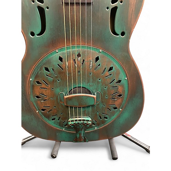 Used Recording King RM-997-VG Classic Copper Resonator Guitar