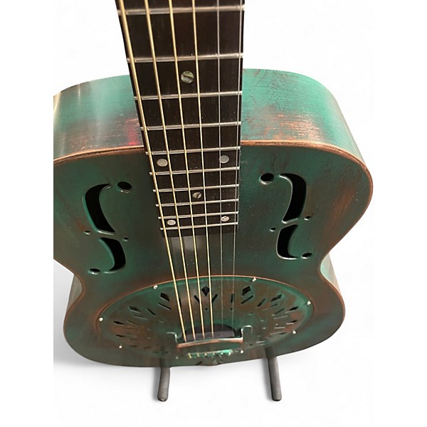 Used Recording King RM-997-VG Classic Copper Resonator Guitar