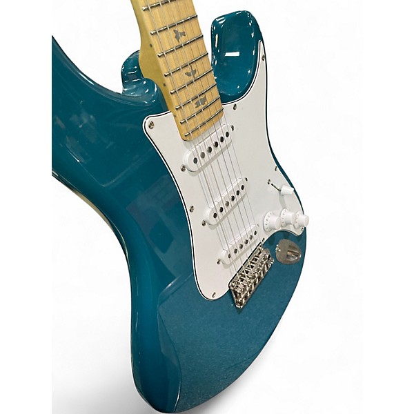 Used PRS SE Silver Sky Blue Solid Body Electric Guitar