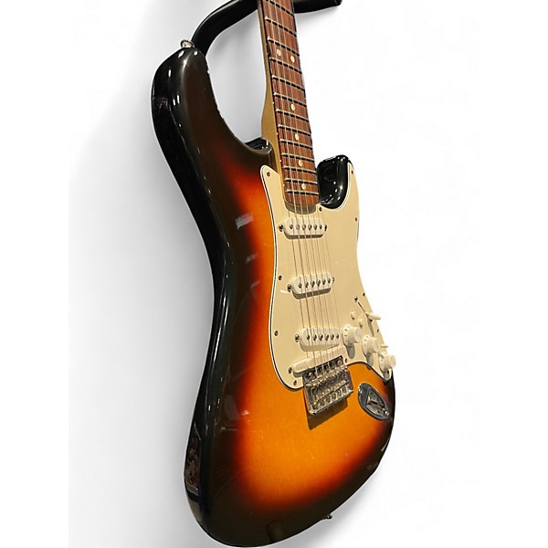 Used 2006 Fender VG Stratocaster Black Solid Body Electric Guitar