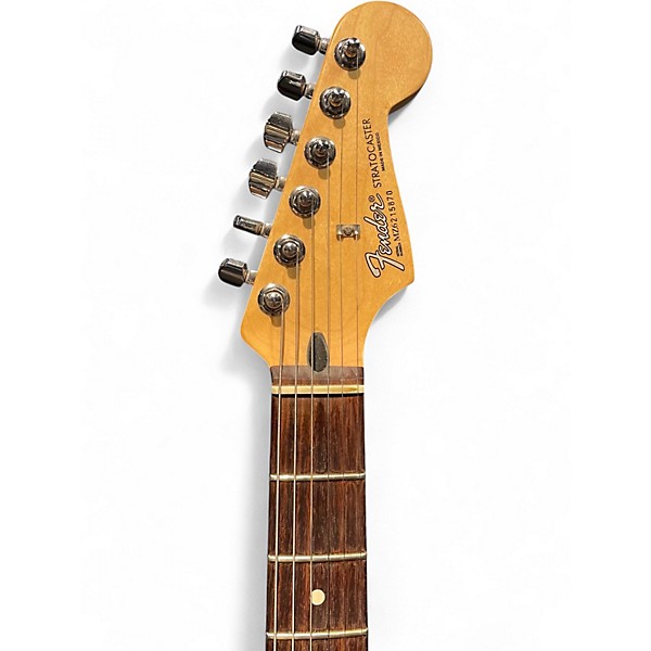 Used 2006 Fender VG Stratocaster Black Solid Body Electric Guitar