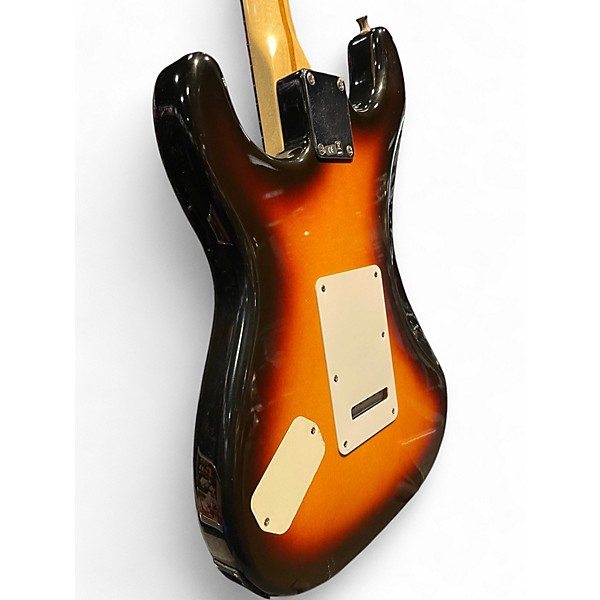 Used 2006 Fender VG Stratocaster Black Solid Body Electric Guitar