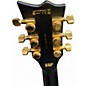 Used ESP LTD EC1000 Black and Gold Solid Body Electric Guitar