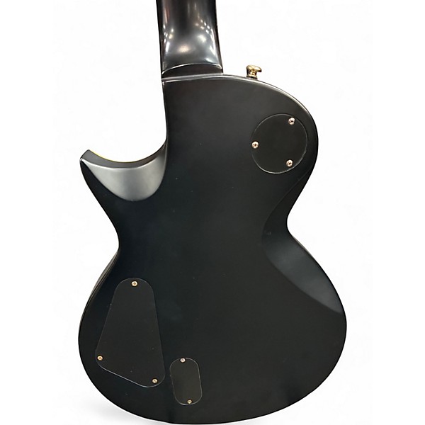 Used ESP LTD EC1000 Black and Gold Solid Body Electric Guitar