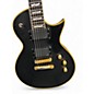 Used ESP LTD EC1000 Black and Gold Solid Body Electric Guitar