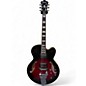 Used Ibanez AFS75T Artcore Bigsby Crimson Red Burst Hollow Body Electric Guitar thumbnail