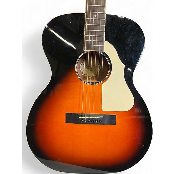 Used Silvertone 600e\avs 2 Color Sunburst Acoustic Electric Guitar