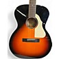 Used Silvertone 600e\avs 2 Color Sunburst Acoustic Electric Guitar