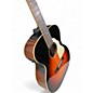 Used Silvertone 600e\avs 2 Color Sunburst Acoustic Electric Guitar