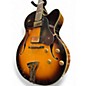 Used Washburn J6 Wes Montgomery Sunburst Hollow Body Electric Guitar