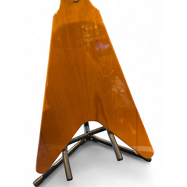 Used Gibson Flying V Natural Solid Body Electric Guitar