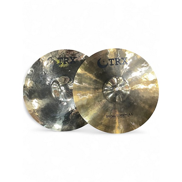 Used TRX 15in SPECIAL EDITION AX 15" HIHATS PAIR Cymbal