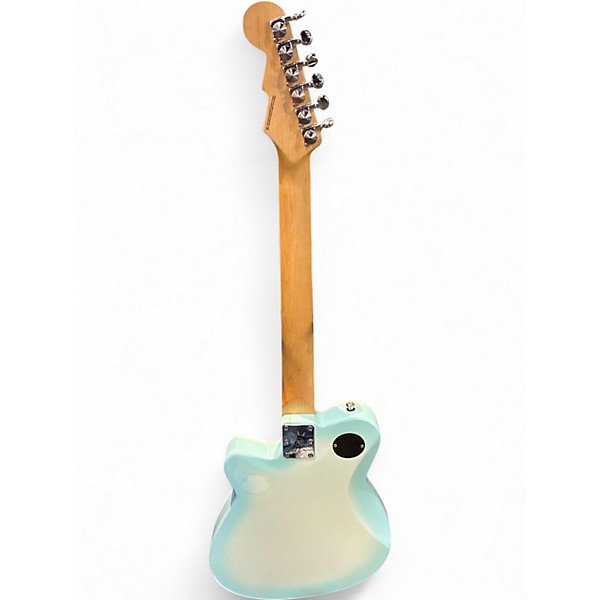 Used Reverend Double Agent OG Chronic Blue Burst Solid Body Electric Guitar