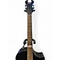 Used 2022 Schecter Guitar Research Machine Gun Kelly Electric Acoustic Guitar Black Acoustic Electric Guitar