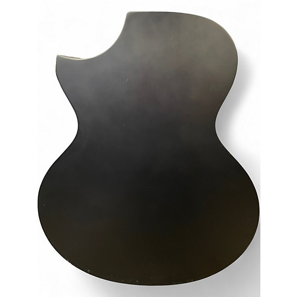 Used 2022 Schecter Guitar Research Machine Gun Kelly Electric Acoustic Guitar Black Acoustic Electric Guitar