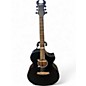 Used 2022 Schecter Guitar Research Machine Gun Kelly Electric Acoustic Guitar Black Acoustic Electric Guitar