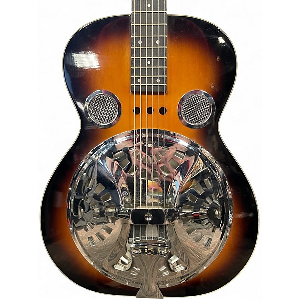 Used Regal RD40 2 Color Sunburst Resonator Guitar