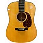 Used Martin D18 Natural Acoustic Guitar