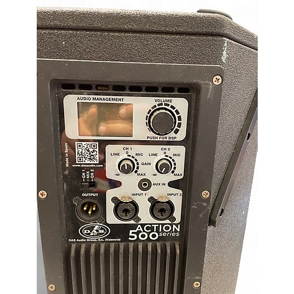 Used DAS AUDIO OF AMERICA ACTION 508A Powered Speaker