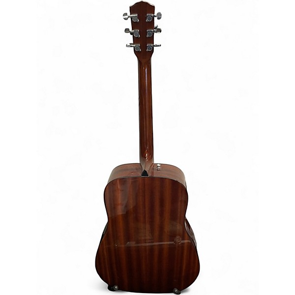 Used Fender CD140S Dreadnought Mahogany Acoustic Guitar