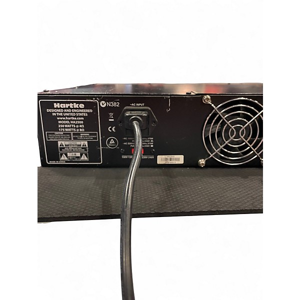 Used Hartke HA2500 Bass Amp Head