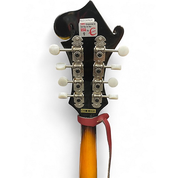 Used Epiphone MM50 F Style Tobacco Sunburst Mandolin