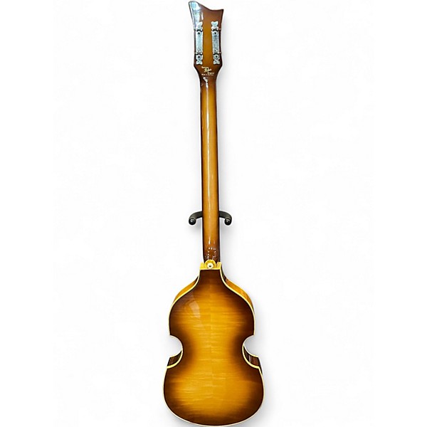 Used Hofner 500/1 Violin 62 2 Tone Sunburst Electric Bass Guitar