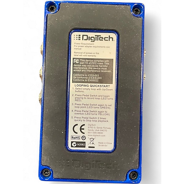 Used DigiTech JMSXT JamMan Solo XT Looper Pedal