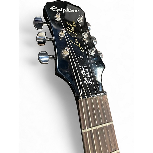 Used Epiphone Les Paul Special II Black Solid Body Electric Guitar