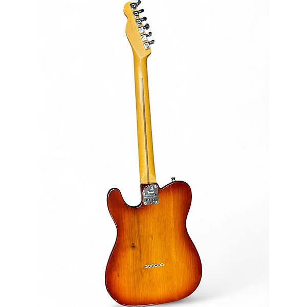 Used Fender American Professional II Telecaster Sienna Sunburst Solid Body Electric Guitar