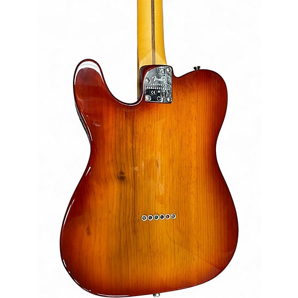 Used Fender American Professional II Telecaster Sienna Sunburst Solid Body Electric Guitar