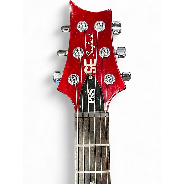 Used PRS Singlecut SE Scarlet Red Solid Body Electric Guitar