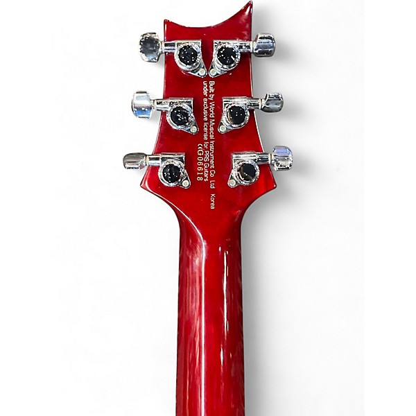 Used PRS Singlecut SE Scarlet Red Solid Body Electric Guitar